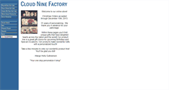 Desktop Screenshot of cloud9factory.com