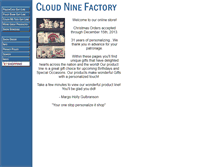 Tablet Screenshot of cloud9factory.com